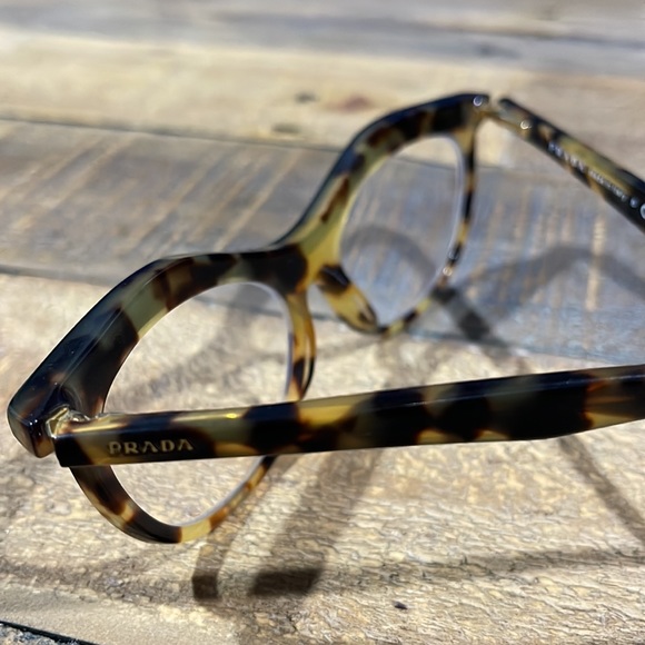 Prada cat eye eyeglasses. They have a light astigmatism prescription. - Picture 2 of 3